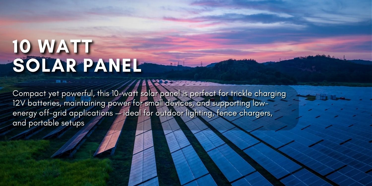 10 Watt Solar Panel