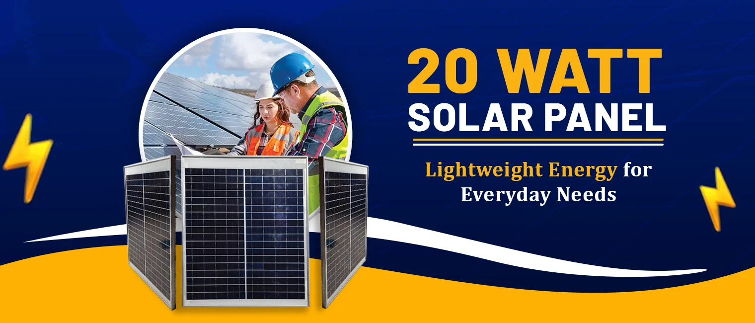 20 Watt Solar Panel Manufacturers in Bangalore